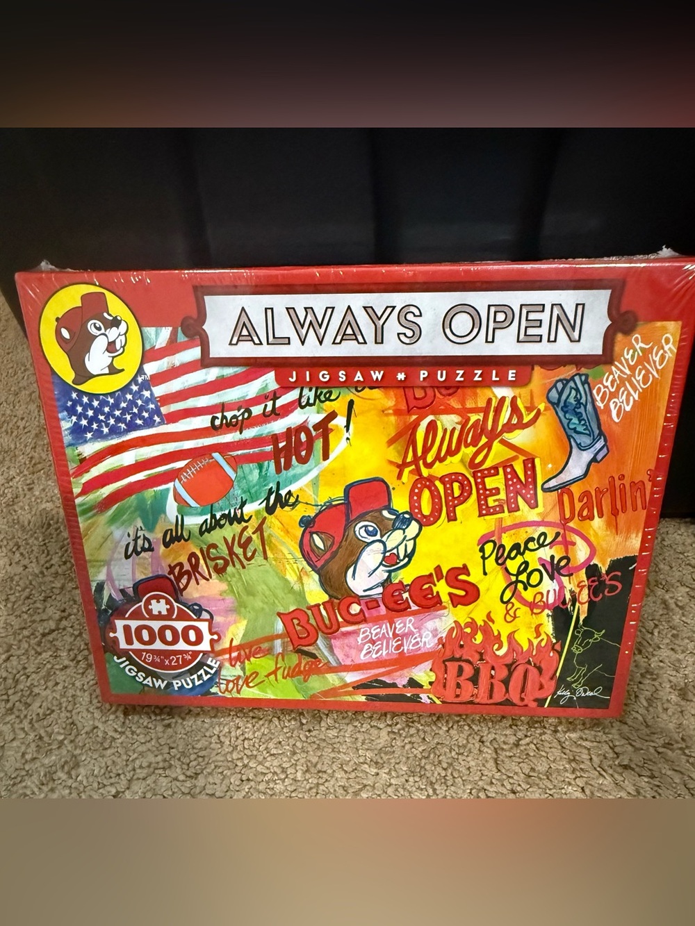 Buck-ee's Always Open 1000 Piece Jigsaw Puzzle